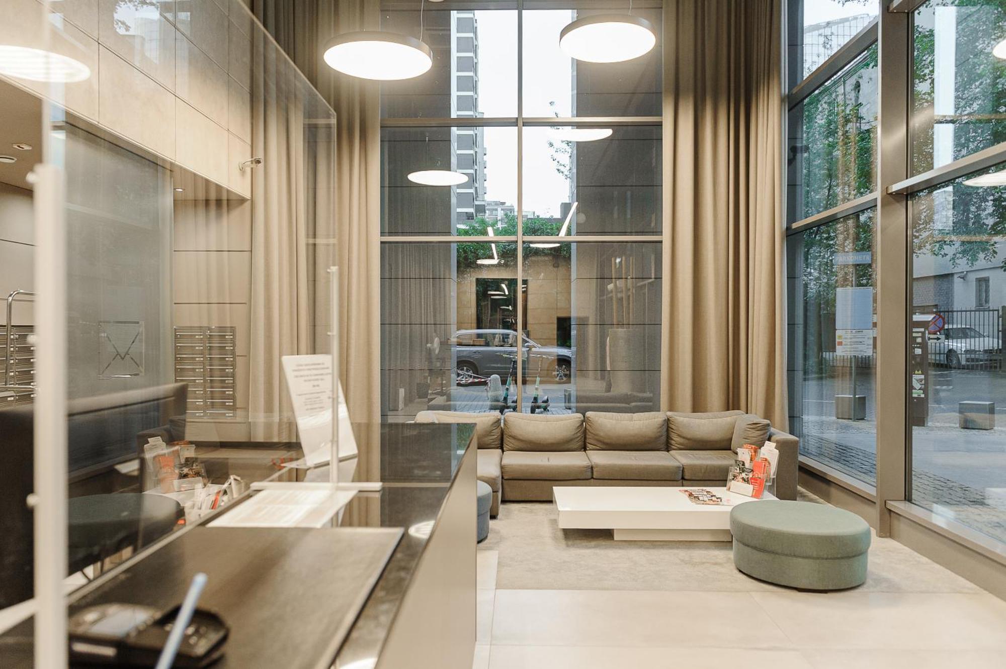Luxury Apartments In Platinum Tower Varsóvia Exterior foto