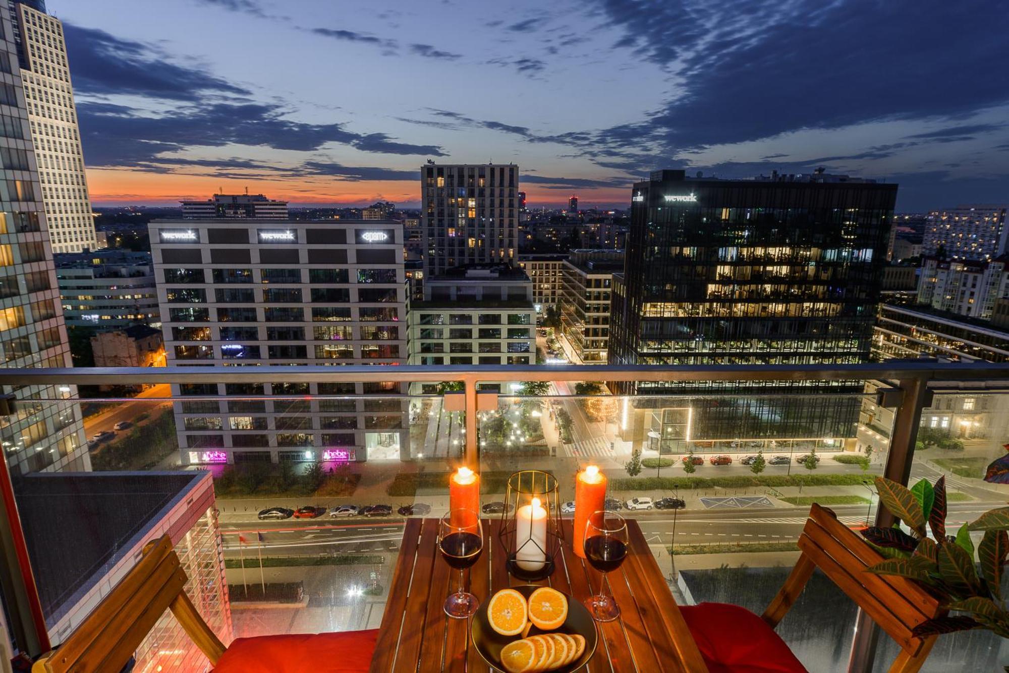 Luxury Apartments In Platinum Tower Varsóvia Exterior foto