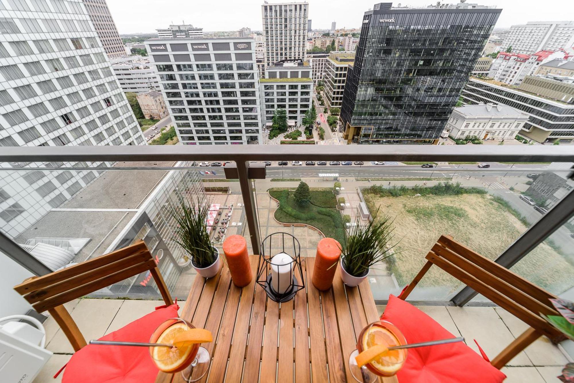 Luxury Apartments In Platinum Tower Varsóvia Exterior foto